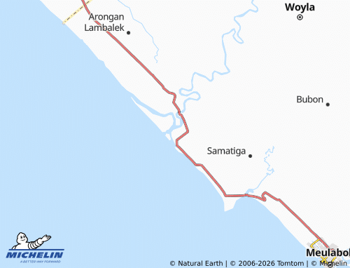 MICHELIN Suak Seumaseh map - ViaMichelin