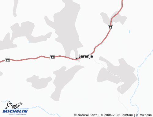 Mappa MICHELIN Serenje - ViaMichelin