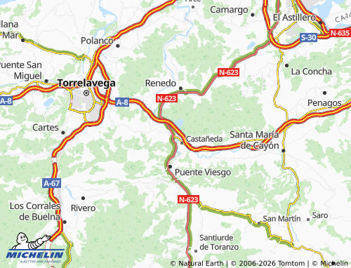 Carte MICHELIN Vargas - ViaMichelin