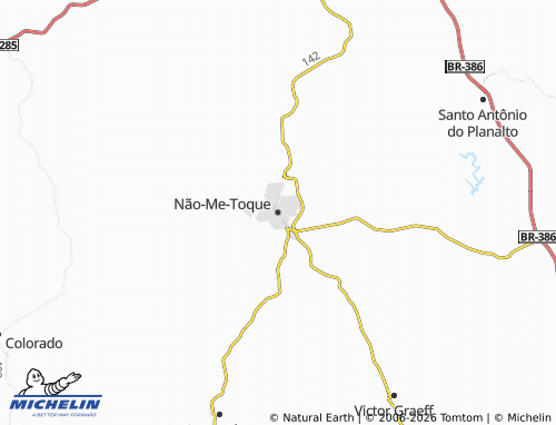 Mapa MICHELIN Não-Me-Toque - ViaMichelin