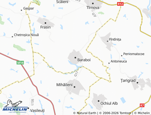MICHELIN Baraboi map - ViaMichelin