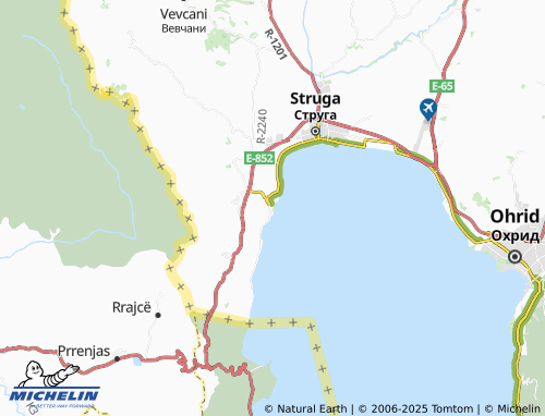 MICHELIN Elen Kamen map - ViaMichelin