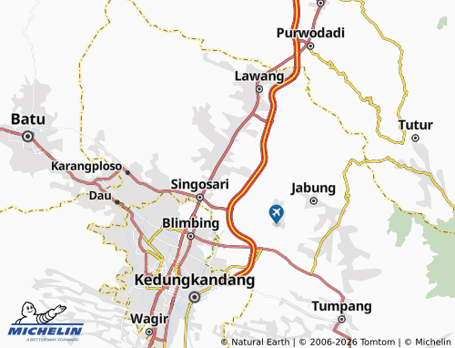 MICHELIN-Landkarte Tamanharjo - ViaMichelin