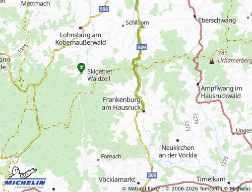 MICHELIN Redleiten map - ViaMichelin