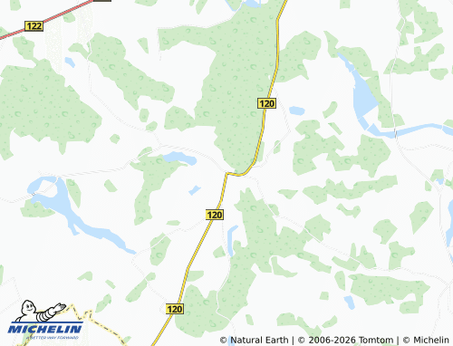 MICHELIN Kamajai map - ViaMichelin