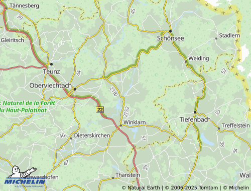 Carte MICHELIN Schneeberg - ViaMichelin