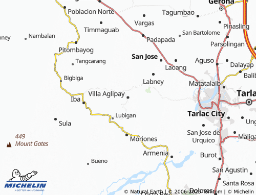 MICHELIN Villa Aglipay map - ViaMichelin