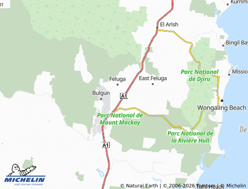 MICHELIN Midgenoo map - ViaMichelin