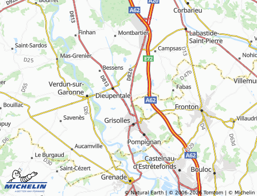 Mappa MICHELIN Canals - ViaMichelin