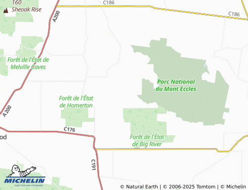 MICHELIN Lake Condah map - ViaMichelin