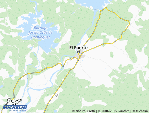 MICHELIN La Bomba map - ViaMichelin