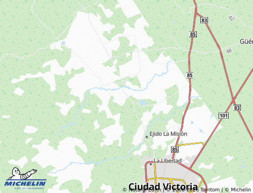 Mappa MICHELIN Rancho Nuevo - ViaMichelin