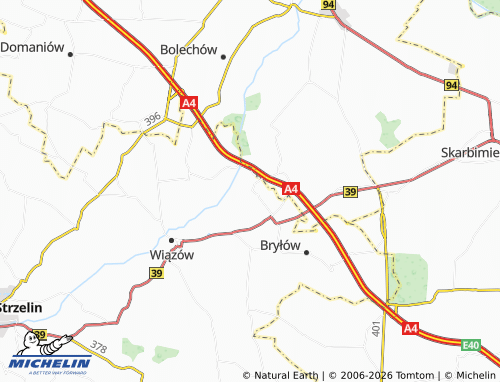 Mappa MICHELIN Kalinowa - ViaMichelin