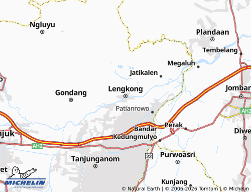 Carte MICHELIN Lengkong - ViaMichelin