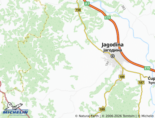 Mapa MICHELIN Siokovac - ViaMichelin