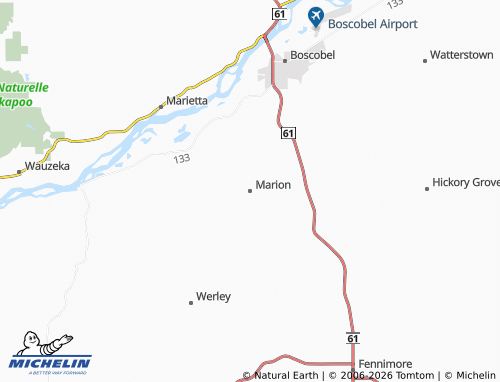 Mappa MICHELIN Marion - ViaMichelin
