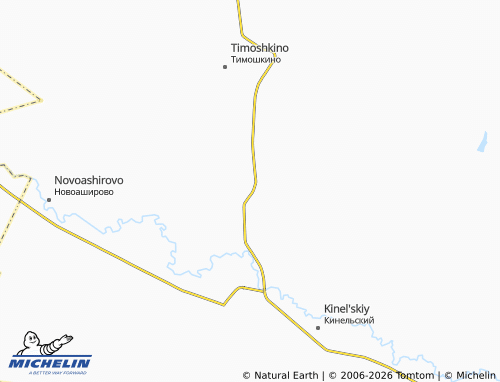 MICHELIN-Landkarte Kamyshla - ViaMichelin