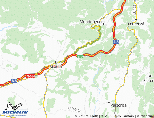 MICHELIN-Landkarte Rego do Cal - ViaMichelin