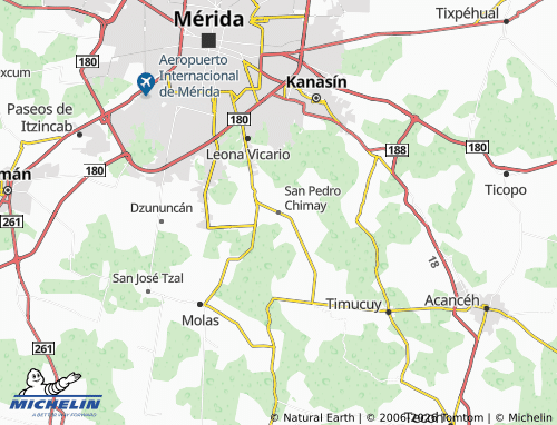 MICHELIN San Pedro Chimay map - ViaMichelin