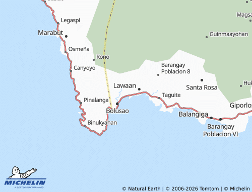 Mappa MICHELIN Guinob-an - ViaMichelin