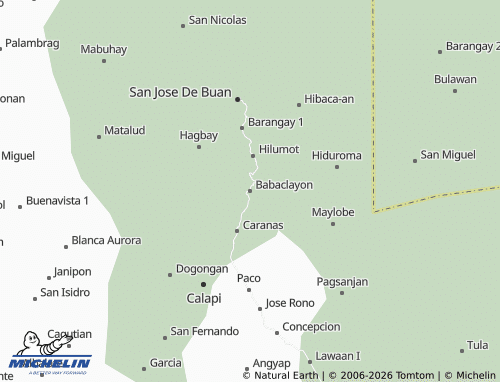 MICHELIN Babaclayon map - ViaMichelin