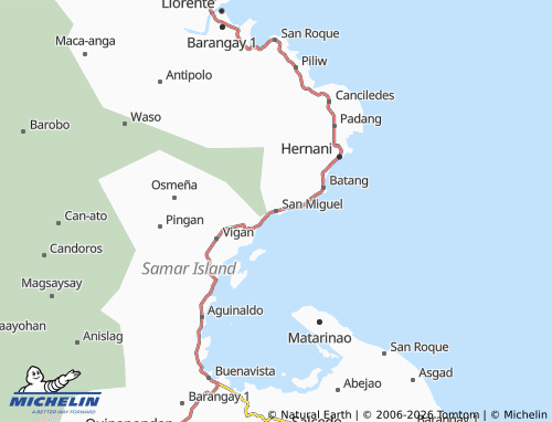 Mappa MICHELIN San Miguel - ViaMichelin