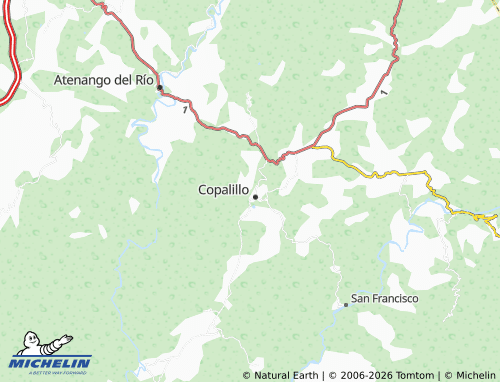 Mapa MICHELIN Guerrero - ViaMichelin