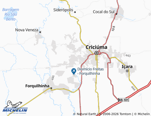 Mappa MICHELIN Imperatriz - ViaMichelin