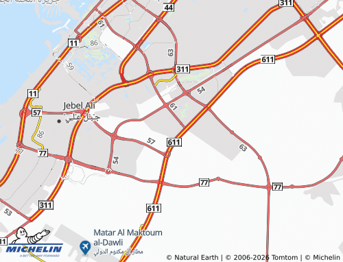 MICHELIN Al Hebiah Fifth map - ViaMichelin