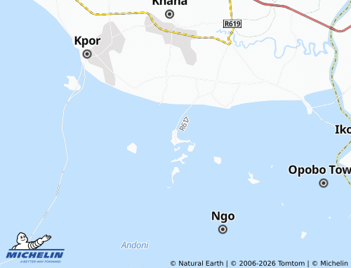 Mapa MICHELIN Ikaa - ViaMichelin