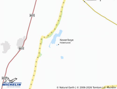 MICHELIN-Landkarte Noven'koye - ViaMichelin