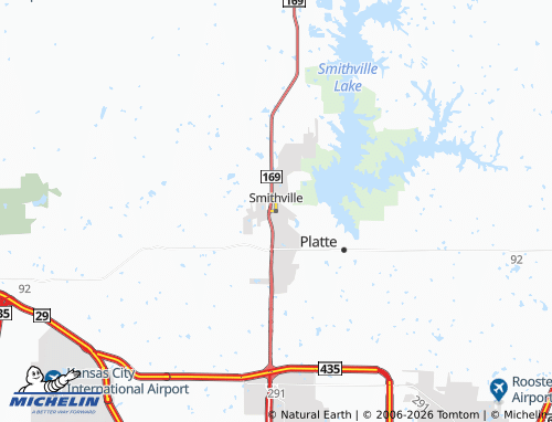 Mapa MICHELIN Smithville - ViaMichelin