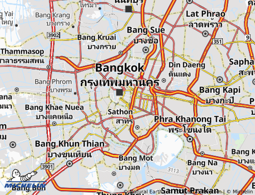 MICHELIN Wat Thep Sirin map - ViaMichelin