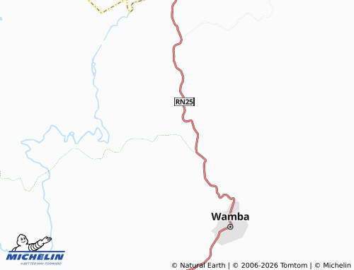 Mappa MICHELIN Nangita - ViaMichelin