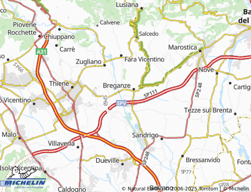 MICHELIN Maglio map - ViaMichelin