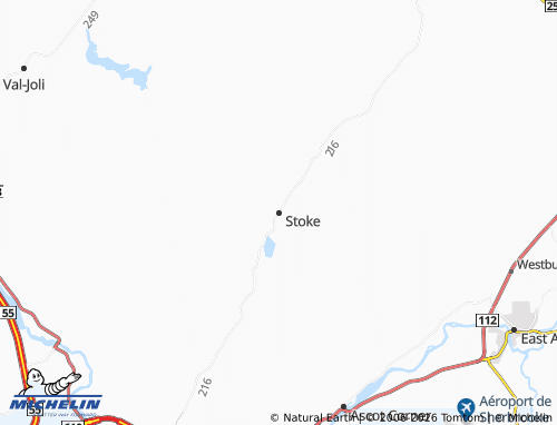 Mapa MICHELIN Stoke - ViaMichelin