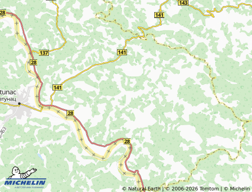 Carte MICHELIN Leović - ViaMichelin