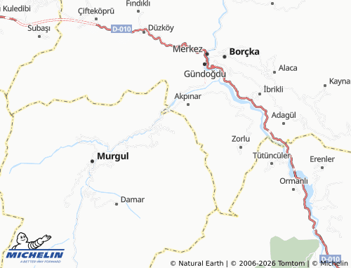 Mappa MICHELIN Korucular - ViaMichelin