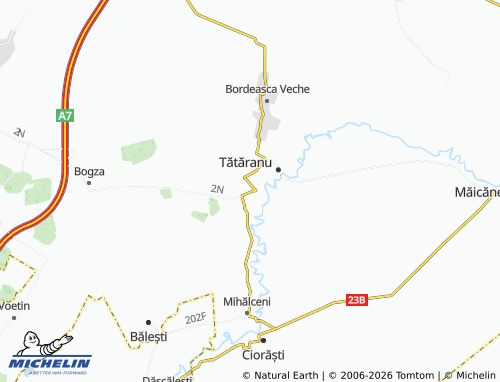 Mappa MICHELIN Mărtinești - ViaMichelin
