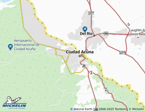 MICHELIN Los Álamos map - ViaMichelin