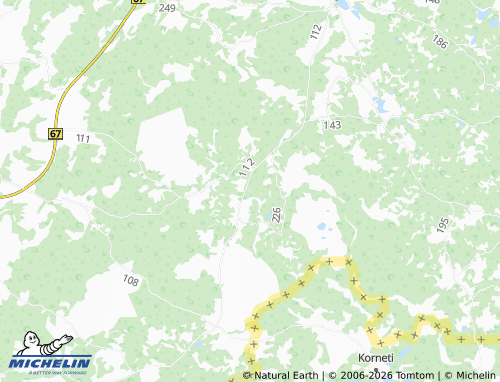 Mapa MICHELIN Kaluka - ViaMichelin