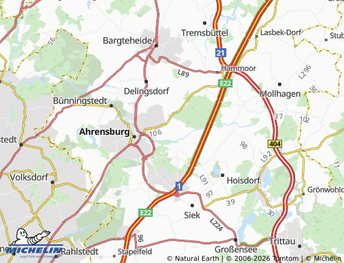 Kaart MICHELIN Hofkamp - ViaMichelin