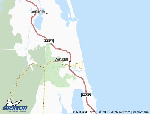 MICHELIN Anaithivu map - ViaMichelin