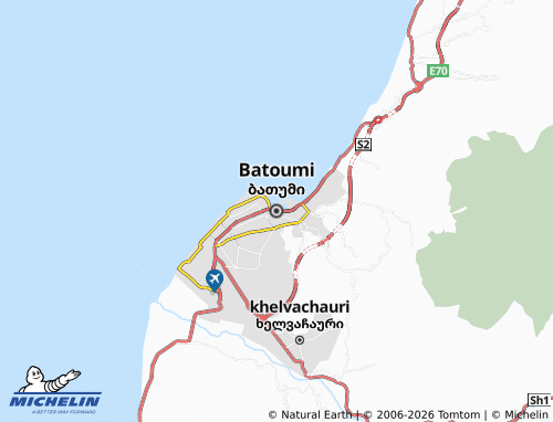 Mappa MICHELIN Batumi - ViaMichelin