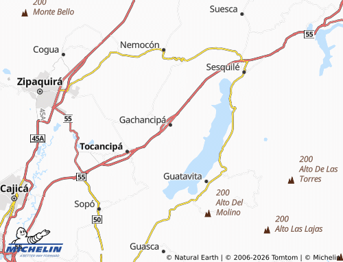 Carte MICHELIN Santa Bárbara - ViaMichelin