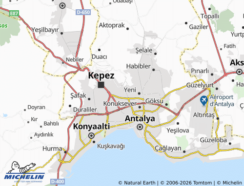 Mappa MICHELIN Barış - ViaMichelin