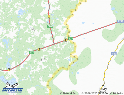 MICHELIN Pruntova map - ViaMichelin