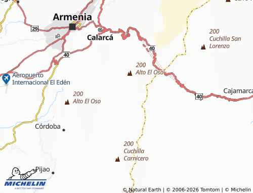 Mappa MICHELIN Las Auras - ViaMichelin