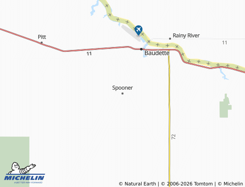 Mappa MICHELIN Spooner - ViaMichelin