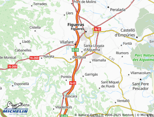 MICHELIN Vilamorell map - ViaMichelin